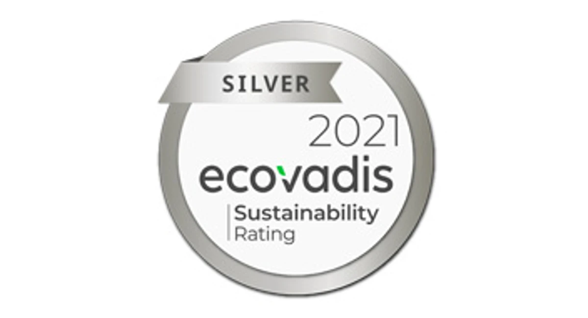 Ecovadis logo silver certificaat